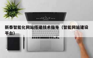 梨树县新泰智能化网站搭建技术指导（智能网站建设平台）